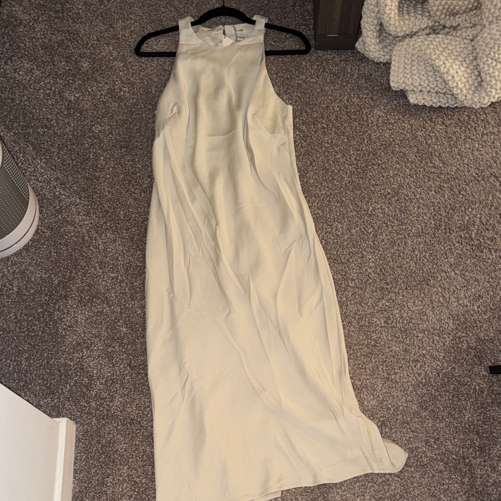 a new day Cream Midi Dress